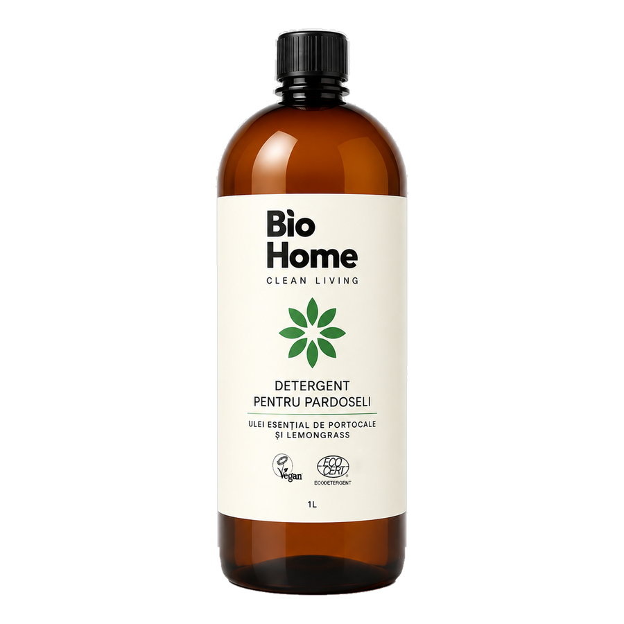 Detergent de pardoseli BIO · Portocale și lemongrass · 1 L